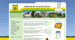 Desktop Screenshot of mittelherwigsdorf.de
