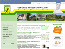 Tablet Screenshot of mittelherwigsdorf.de